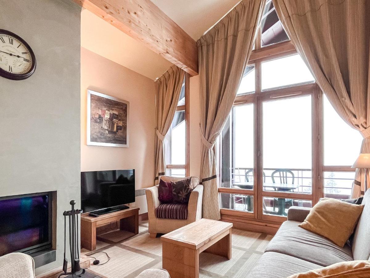 South Facing 2-Bed Apartment With Fireplace, Terrasses Deos Flaine Exterior photo