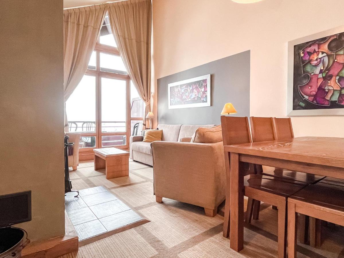 South Facing 2-Bed Apartment With Fireplace, Terrasses Deos Flaine Exterior photo